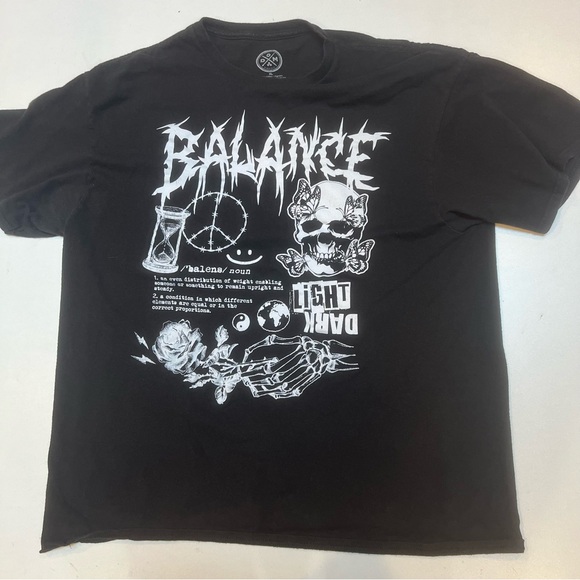 DOM  Black Graphic Tee - Picture 1 of 4
